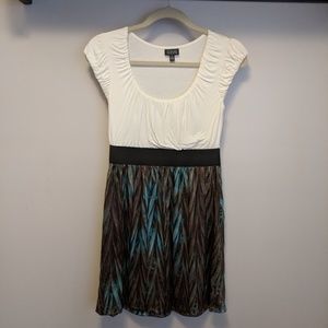 Empire waist mini dress